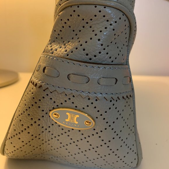 Celine Cream Color Boogie Leather Handbag - Picture 11 of 15